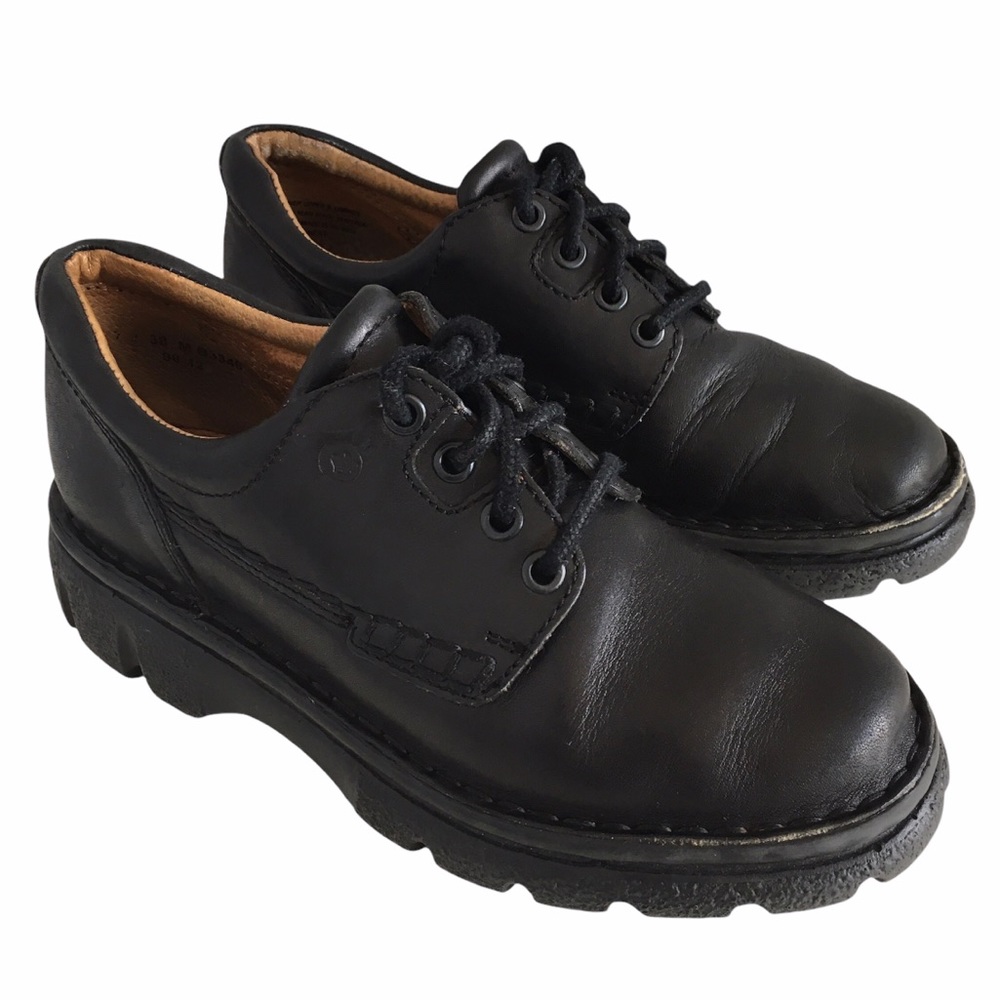 Born Chunky Platform Y2K 90s/00s Shoes Black Size 7